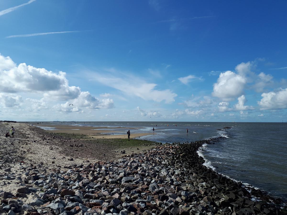 Ferienwohnungen Auf der Düne Cuxhaven Exterior foto